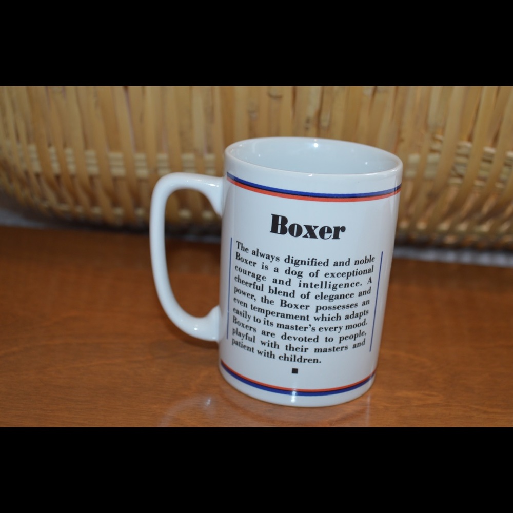 Boxer Mug - Picture 3 of 5